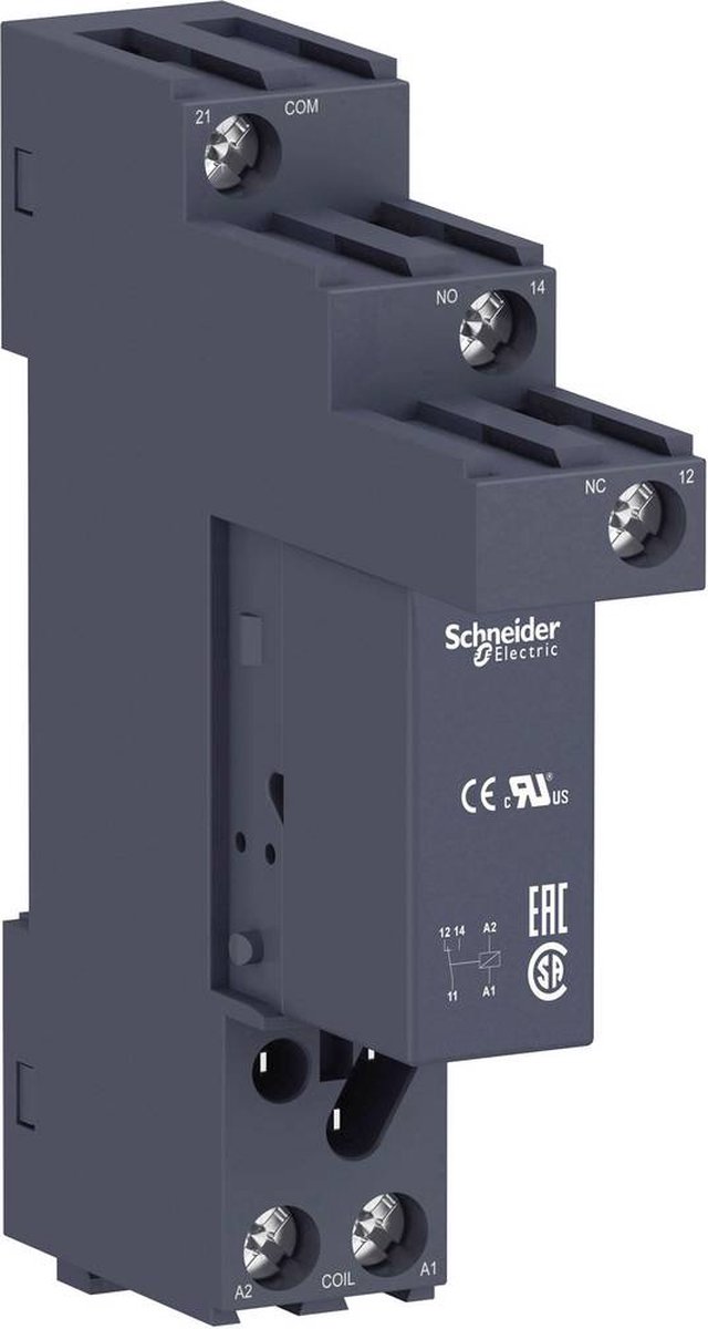 Schneider Electric RSB1A160BDS Steekrelais 24 V/DC 16 A 1x wisselcontact 1 stuk(s)