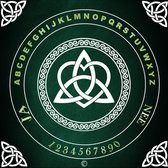 Celtic Tree - Kunststof Orakel Kleed - Ouija - 45x45cm - Spirit - Geesten - Magisch - Mystiek - Ritueel - Orakelkleed