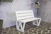 SenS Garden Furniture - Dolcis 3-seater White - 150cm - Wit