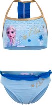 Disney Frozen bikini - blauw/goud - maat 104