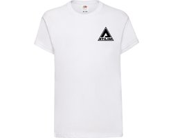 ATILIM KIDS WingTsun T-Shirt/ White-Wit/ RoundNeck 5-6 (XS) years old kids