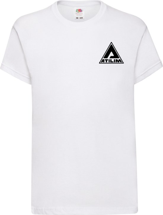 ATILIM KIDS WingTsun T-Shirt/ White-Wit/ RoundNeck 5-6 (XS) years old kids