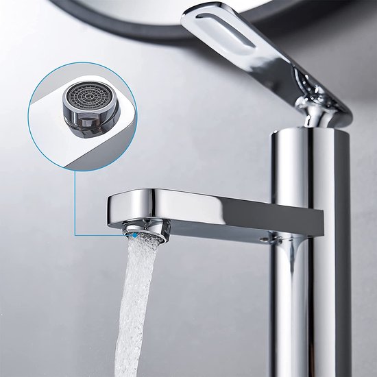 360° kraanopzetstuk, draaibaar, M22/M24, draaibare waterbesparer, met 2