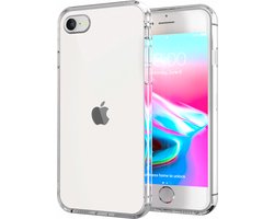 Hoesje geschikt voor iPhone 7/8/SE (2020)/(SE 2022) hoes TPU/Siliconen Back Cover - Transparant -