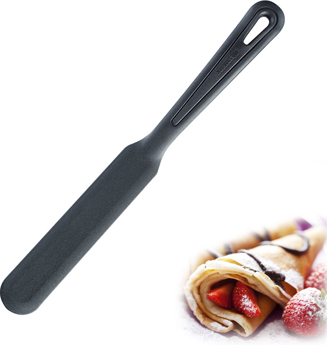 Westmark Pannenkoekspatel, lengte: 33 cm, Gentle, zwart, 28662270
