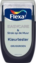 Flexa Strak op de Muur - Muurverf - Mat - Kleurtester - Grijsgroen - 30 ml