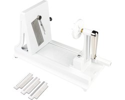 Benriner Turning Slicer - Spiraalsnijder - Wit - Kunststof