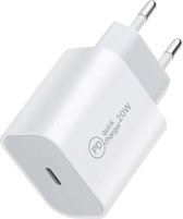 BAIK usb c adapter - IPhone Snellader 20W - iPhone oplader - Wit - iPhone snellader - Samsung snellader - Universeel