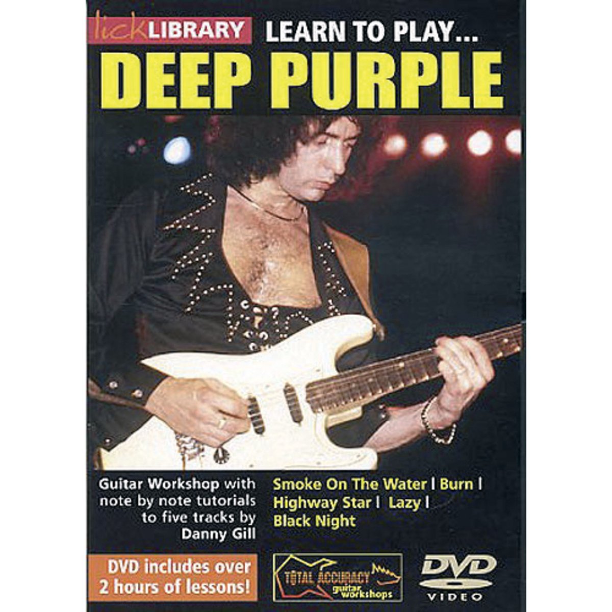 Roadrock International Lick Library - Deep Purple Learn to play (gitaar), DVD - DVD / CD / Multimedia: C - D