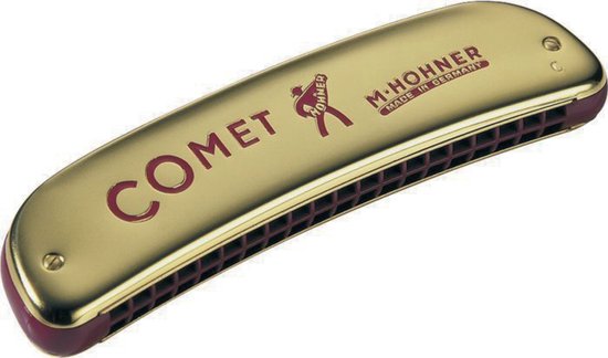 vergeten Diverse China Hohner Comet C 40 - Octaaf mondharmonica - Topkwaliteit - Autentiek model |  bol.com