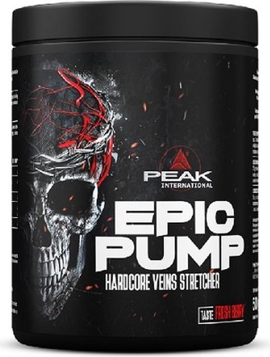 Peak International Epic Pump Hardcore Veins Stretcher PreWorkout