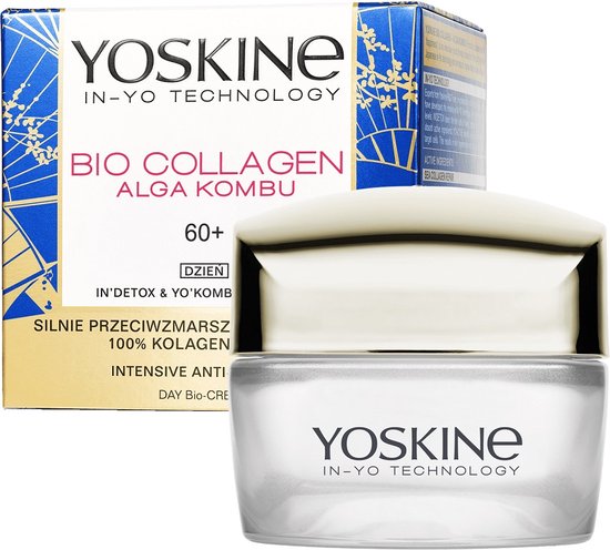 Yoskine Bio Collageen Anti Rimpel Dagcrème 60+, 50ml