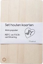 Cartes vierges - 10x15cm - Carte postale - Projet DIY - Chauffage au bois