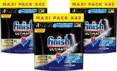 Bol.com Finish Ultimate Regular Vaatwastabletten - 3x42 Stuks Promo Pack aanbieding