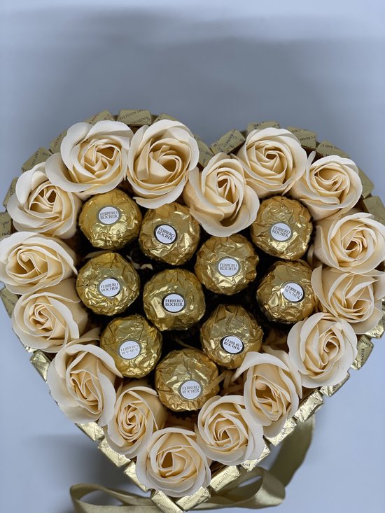 Cadeau chocolat Ferrero Rocher Saint Valentin Merci-Je pense à vous  Anniversaire de janvier Félicitations Guérissez bientôt Envoi de câlins -   Canada