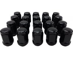XR-Import Dichte Moeren M14x1.5 Zwart 36mm / M14x1,5 / M14 x 1,5 / M14 x 1.5 / M14x1.5