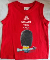 T-shirt Minions Rouge Taille 104