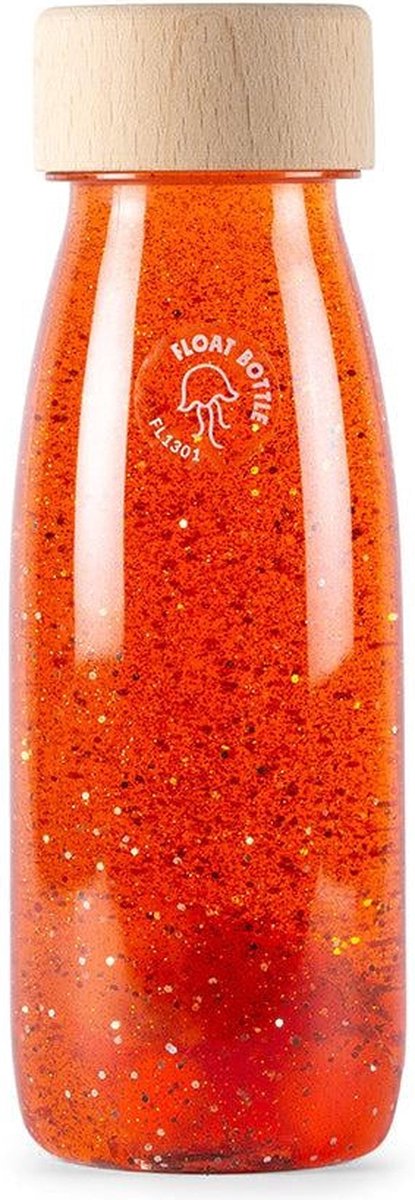 Sensorische Float Bottle - oranje