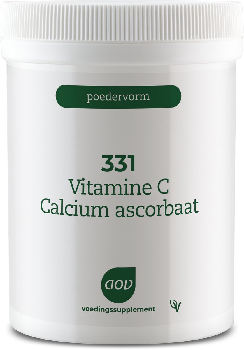 Goedkoopste AOV 331 Vitamine C Calcium Ascorbaat - 250 gram - Vitaminen - Voedingssupplementen