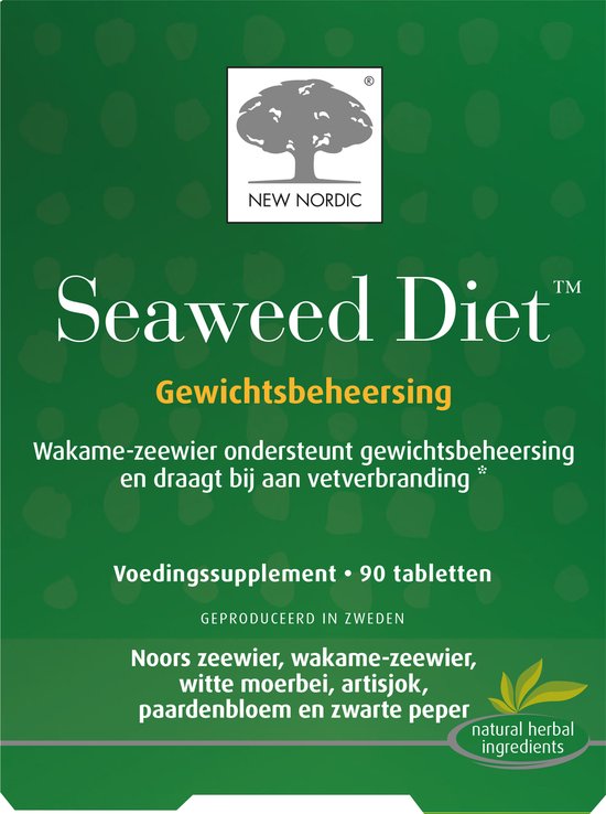 Foto: New nordic seaweed diet 90 tabletten