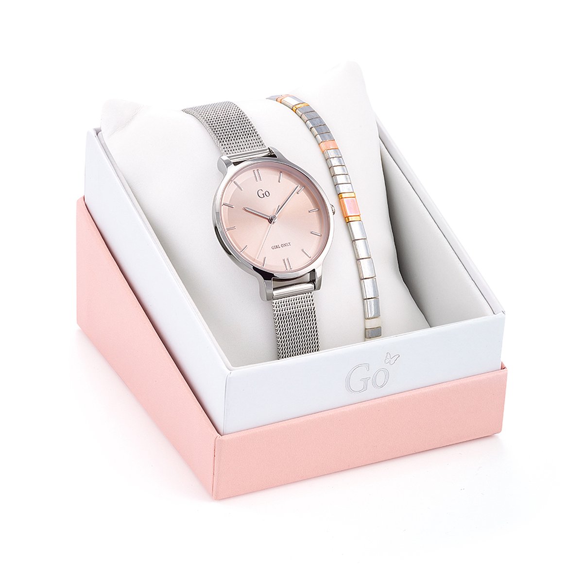 Go Girl Only Horloge doos + Sakura-armband 694054