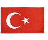 Turkse vlag - Turkije - 90 x 150 cm