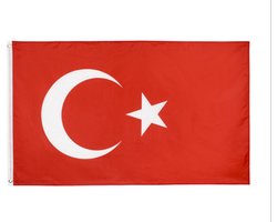 Turkse vlag - Turkije - 90 x 150 cm