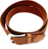 Elastische Riem - Stretch - Lichtbruin - 115cm