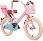 Supersuper Little Miss Kinderfiets - 16 inch - Roze