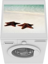 Wasmachine beschermer mat - Zeester - Strand - Cuba - Breedte 55 cm x hoogte 45 cm