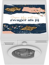 Wasmachine beschermer - Wasmachine mat - Zwager - Goud - Glitter - 55x45 cm - Droger beschermer