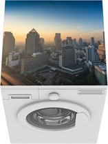 Wasmachine beschermer mat - Bangkok - Architectuur - Thailand - Breedte 60 cm x hoogte 60 cm