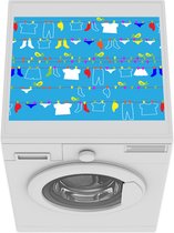 Wasmachine beschermer mat - Waslijn - Patronen - Schoonmaak - Breedte 55 cm x hoogte 45 cm