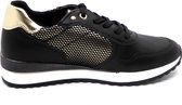 Marco Tozzi Dames Sneaker - 23714-085 Zwart - Maat 39