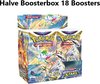 Afbeelding van het spelletje Pokemon Sword & Shield - Brilliant Stars - Halve Boosterbox  18 Booster Packs