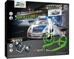 Darda Police Force, Voertuig & circuitset, 5 jaar, Blauw, Groen, Grijs