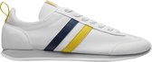 Witte Retro sneaker met Gele en Blauwe streep Nadal maat 39