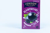 London Fruit & Herb Thee Blackcurrant – 20 zakjes Vruchtenthee - Zwarte Bessen en Zoete Braamblaadjes