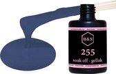 Gellak - 255 - 15 ml | B&N - soak off gellak