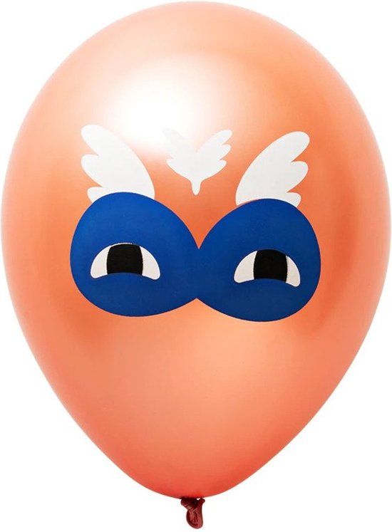 Ballonnen superhelden - Groen / Oranje / Blauw - Latex - 6 Stuks - Ballon - Feestje - Feestdecoratie - Party