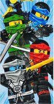 Lego Strandlaken Gang - 70x140 - 100% Katoen - Multicolor - Dekbedovertrek kinderen