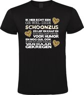 Klere-Zooi - Ge-wel-dige Schoonzus - Heren T-Shirt - XL