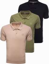 Poloshirt heren - Z28 - V7 - 3-pak