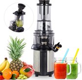 AREBOS Juicer Machine Fruit Vegetable Centrifugal Electric Extractor 200W Grijs