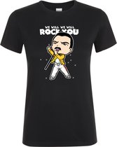 Klere-Zooi - Queen - We Will Rock You - Dames T-Shirt L