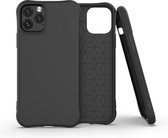 Peachy Soft case TPU hoesje voor iPhone 11 Pro - zwart