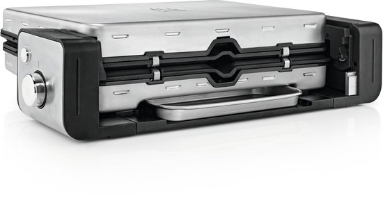 WMF Lono Contactgrill 2-in-1 - Grillplaat - RVS - 2100W - Geschikt voor Panini en Grillen — afbeelding 5