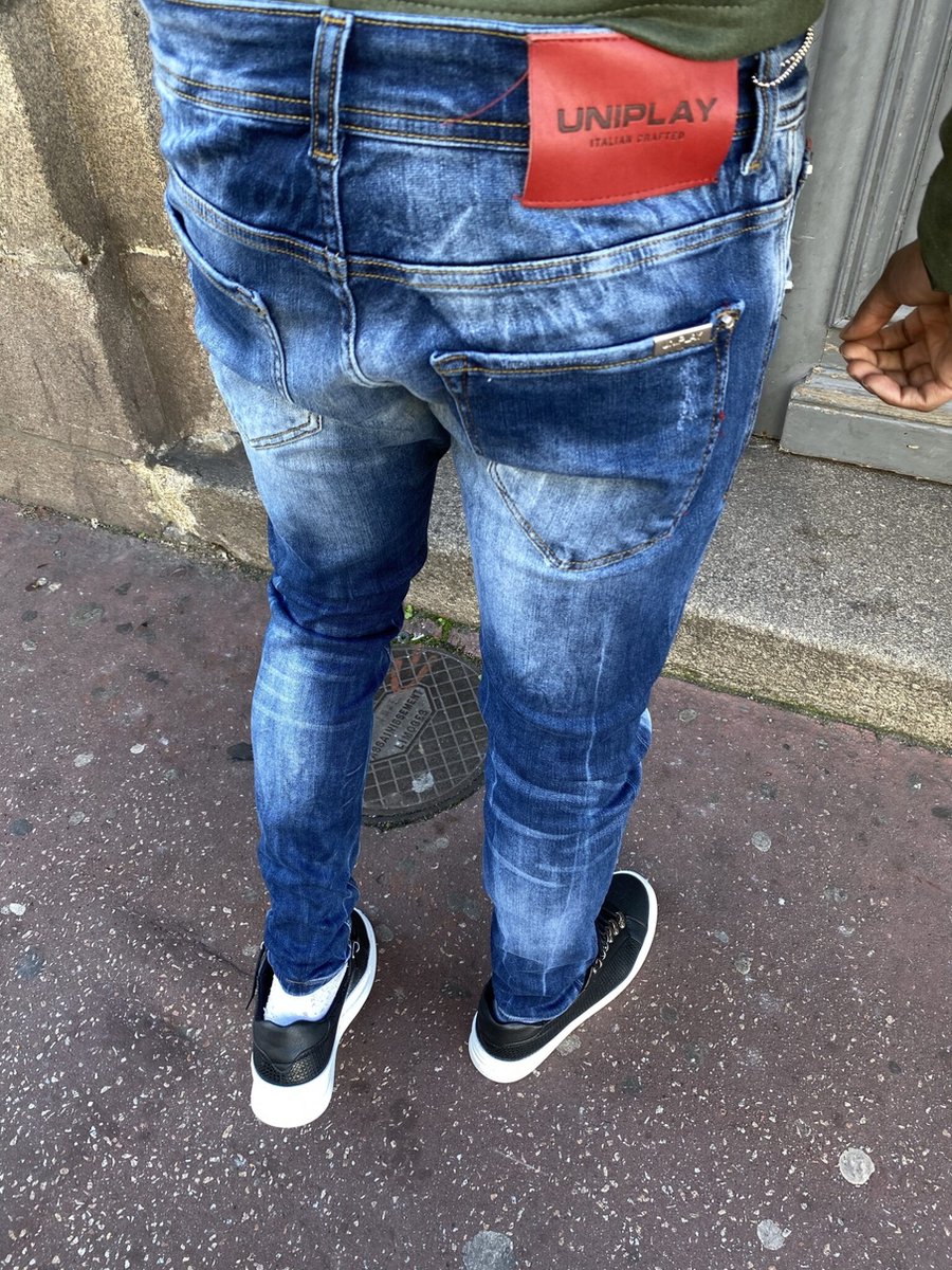 Heren Jeans Designer Slimfit Spijkerbroek Fashion Kleding Outfit Dress Clothing Outlet Zomer Kleren W30