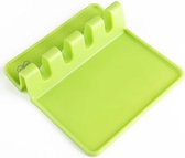 Lepelhouder - Keuken Accessoires - Koken - Keukengerei - Siliconen - Groen
