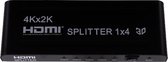 Eisenz hdmi splitter 1 in 4 uit, hdmi splitter 4k, hdmi verdeler, hdmi splitters